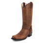 Men's Boots Handmade Embroidery Thick Heel Long Boots European American Style Western Cowboy Boots Plus Size US7.5-12