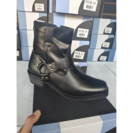 Men Western Boots Vintage Cowboy Boots Lightweight Comfort Knight Boots Large Size Shoes