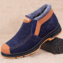 Men's Cotton Shoes Fashion Shoes Plush Thickened Comfortable Walking Shoes
