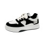 Women Casual Vulcanize Black Fashion Harajuku Thick-sole Sneaker