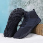 Men Women Keep Warm Cotton Shoes Outdoor Hiking Shoes Plush Warm High Ankle Boots Big Size 47