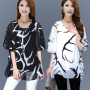 Women's Blouse Plus Size Women Tops Tees Clothing Fashion Chiffon Style Cloths