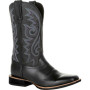 Men Embroidered Sleeve Vintage Mid-calf Boots Cowboy Leather Boots