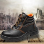 New Men Comfortable Work Shoes Safety Shoes With Steel Toe Cap Anti-smash Sneakers Boots Puncture-proof Indestructible Shoes