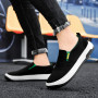 Ice Silk Cloth Shoes for Men Sneakers Non-Slip Breathable Vulcanized Shoe Fashion Leisure Slip-on Canvas Shoes