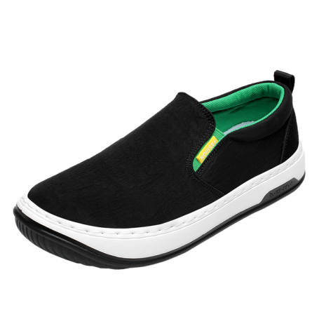 Ice Silk Cloth Shoes for Men Sneakers Non-Slip Breathable Vulcanized Shoe Fashion Leisure Slip-on Canvas Shoes
