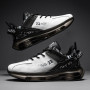 Men's sports shoes Air cushion running shoes Mesh basketball shoes Cushioned popcorn running shoes
