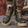 New Denim Personalized Martin Boots Men's Casual High Top Shoes Retro Versatile Outdoor Couples shoes size 35-44