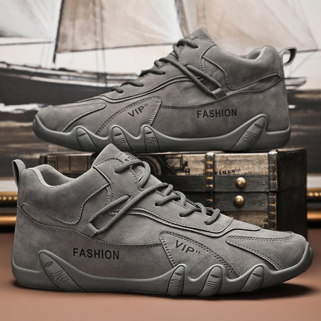 Men Casual Shoes Fashion Boots Designer Loafers Shoes Leisure Non-slip Working Comfort Outdoor