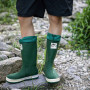 New Outdoor Women Men Rain Boots Mid Sleeve Versatile Tidal Rain Boots Slip on Waterproof  Fishing Boots