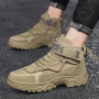 Men Tactical Military Combat Boots Outdoor Hiking Shoes Light Non-slip Ankle Boots