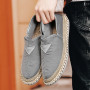 Men Fisherman Shoes New Casual Sneakers Trend Canvas Driving Slip-On