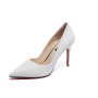 Women High Heels Pumps New Pointed Thin Heels Slip-on Shoes