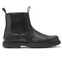 Retro Leather Ankle Boots Men Chelsea Casual Platform Shoes