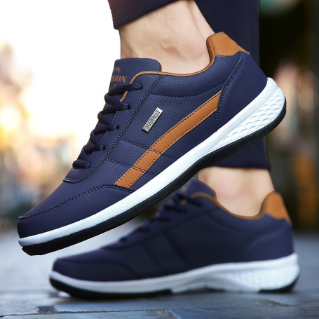 Men's Casual Breathable Leisure Sneakers Non-Slip Footwear Vulcanized Shoes