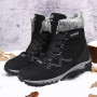 Men Sneakers Leather Casual Military Combat Ankle Boots