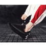 Men Lace Up Flat Shoes Mesh Vulcanize Fashion Breathable Sneakers