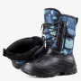 Men Boots Fur Shoes Lightweight Waterproof Non-slip Ankle Boots Camouflage Thick Plush Comfortable