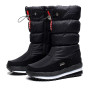 Women Platform Boots Thick Plush Waterproof Non-slip