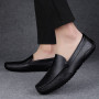 Men Loafers Shoes New Fashion Boat Footwear Soft Flat Comfy Flock Suede Leather Casual Shoes Luxury