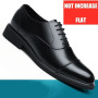 Height Increasing Shoes Taller Elevator 6CM Invisible Insole for Daily Men's Heighten Increased Oxfords
