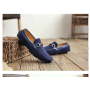 Men Loafers Shoes High Quality Flock Suede Leather Fashion Drive Comfy Classic Boat Shoes