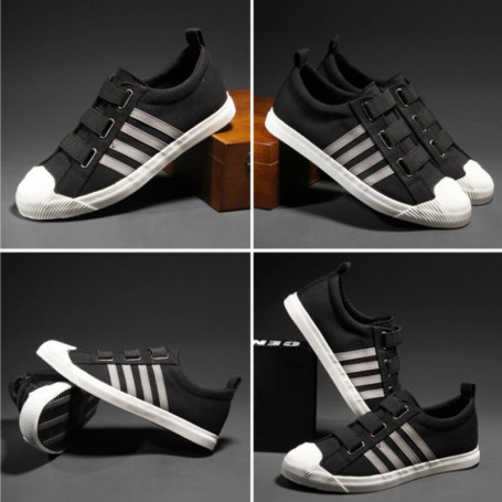 New Breathable Casual Fashion Men's Shoes Classic Versatile Low Top Trend Odor Resistant Durable Canvas Shoes