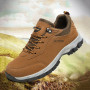 Men's Hiking Shoes Brand Suede Leather Sport Shoe Outdoor Climbing Hunting Sneakers Wear-resistant Tactical