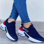 Women's Casual Sneakers Comfortable Breathable Platform Fashion Versatile Walking Shoes