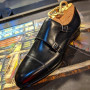 Men Dress Designer Patent Leather Shoes Loafers