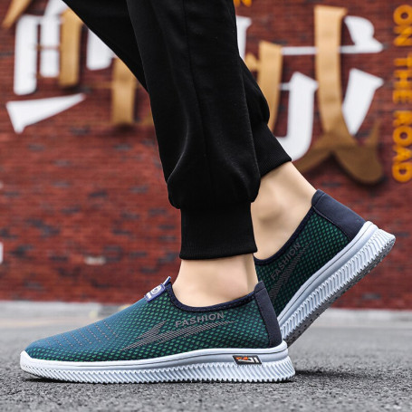 Sneakers for Men Breathable Outdoor Anti Slip Hiking Shoes Comfortable Mesh Casual Shoes