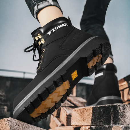 Men Safety Boots Anti-smash Anti-stab Work Shoes Sneakers Steel Toe Shoes Work Boot Indestructible