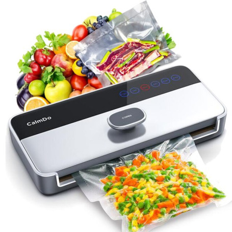 Food Automatic Vacuum Sealer 220V/110V Commercial Household Food Vacuum Sealer Packaging Machine Include Bags