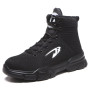 Men‘s And Women Anti Smashing Cotton Steel Toe Work Shoes High Top Boots With Fur Men Puncture Proof Safety Shoes