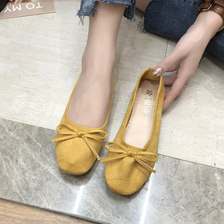 Loafers Candy Color Slip on Flat Ballet Flats Soft Comfort Lady Shoes Size 42 comfortable Women Flats Shoes