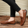 Men Loafers Mirror Luxury Designer Footwear Slip on Golf Stylish Flat Casual