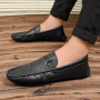 Men Loafers Mirror Luxury Designer Footwear Slip on Golf Stylish Flat Casual
