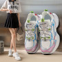 Chunky Sneakers Women Fashion  Sport Shoes