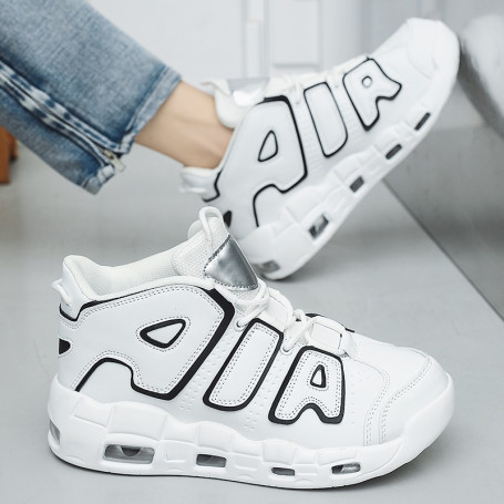 Men's Basketball Shoes Boys High Top Air Cushion Running Breathable Skateboarding Basket Boots