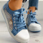 Women Sneakers Breathable Casual Shoes Lace-up Fashion
