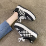 Women's Platform Sneakers Ins Trend Lattice Footwear Fashion New Canvas Sports Shoes