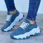 Women Casual Shoes Solid Color Sneakers Platform Shoes Ladies Canvas Shoes Lace Up Suede Shoes