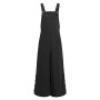 Women's Sleeveless Jumpsuit Rompers Ladies Solid Color Wide Leg Pants Long Trousers Suspenders