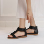 Women's Sandals Boho Bohemia Gladiator Sandals Roman Flat Heel Peep Toe Wedge Sandals