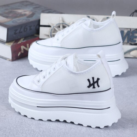 Women's Thick Bottom Increased 10CM All-match Casual Sports Skateboard Shoes Sneakers