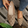 Women's Single Fashion Flat Shoes Bottom Casual Loafer