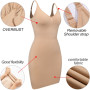 Women Slimming Shapewear Underwear Tummy Control Sexy Deep V-Neck Push Up Dress Body Shaper Waist Trainer Corset Lingerie