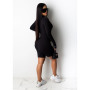 Jumpsuit Women long sleeve solid color zipper up skinny sport knee length bodysuit one piece overall romper