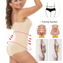 Plus Size S-3XL Cami Bodysuit Shapewear Women Body Shaper Tummy Control Slimming Sheath Push Up Camisole Slimmer Abdomen Corset