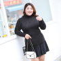 New Fashion Trend Temperament Plus Size Top Women Simple Leggings Solid Color Tight Mesh Chic Female T-shirts